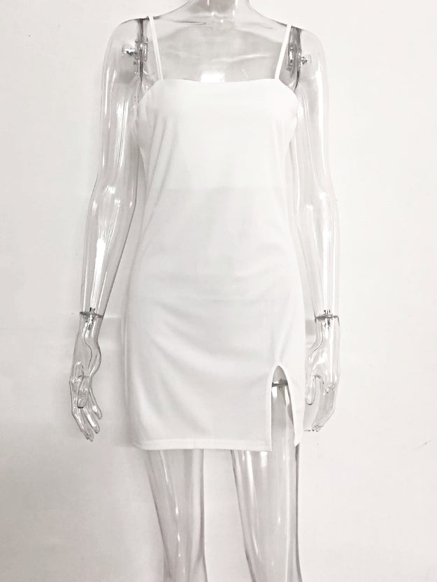 Sweet Salvation Mini Dress in White - VYEN